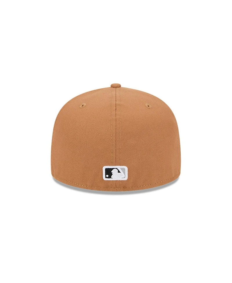 New Era Men's Brown Chicago White Sox Color Pack 59FIFTY Fitted Hat