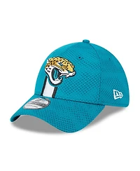 New Era Men's Teal Jacksonville Jaguars 2024 Sideline 39THIRTY Flex Hat