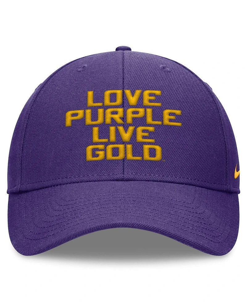 Nike Men's Purple Lsu Tigers Local Adjustable Hat