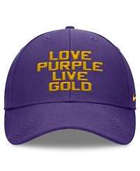 Nike Men's Purple Lsu Tigers Local Adjustable Hat