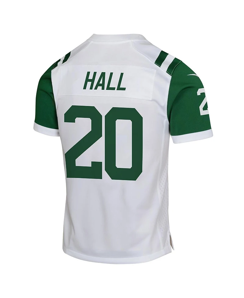 Nike Big Boys and Girls Breece Hall White New York Jets Classic Alternate Game Jersey