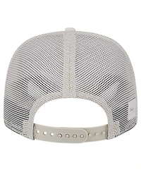New Era Men's Stone Alabama Crimson Tide Canvas 9SEVENTY Stretch-Snap Hat