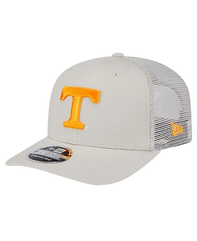 New Era Men's Stone Tennessee Volunteers Canvas 9SEVENTY Stretch-Snap Hat