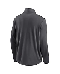 Nike Men's Anthracite Tennessee Volunteers Pacer Half-Zip Pullover Top