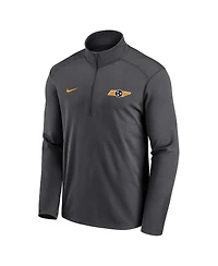 Nike Men's Anthracite Tennessee Volunteers Pacer Half-Zip Pullover Top