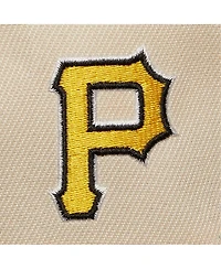 Mitchell & Ness Men's Cream Pittsburgh Pirates Cooperstown Collection Speed Zone Snapback Hat