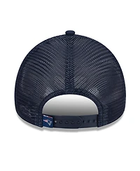 New Era Women's Navy New England Patriots McGee Trucker 9FORTY Adjustable Hat