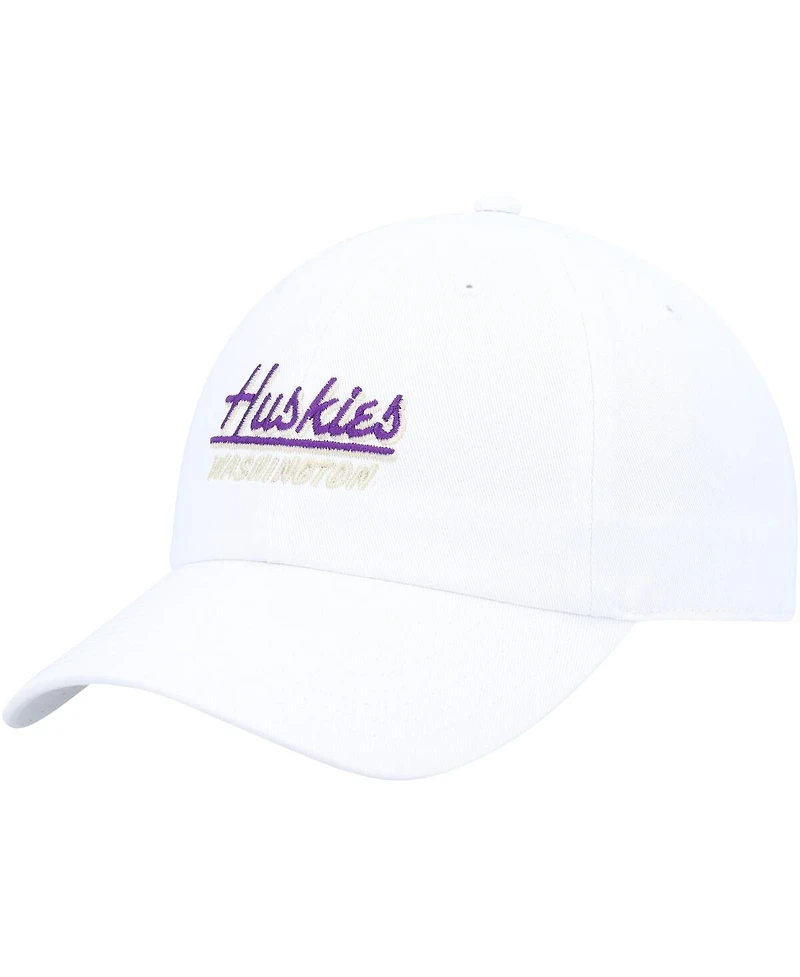 Ahead Men's White Washington Huskies Largo Adjustable Hat