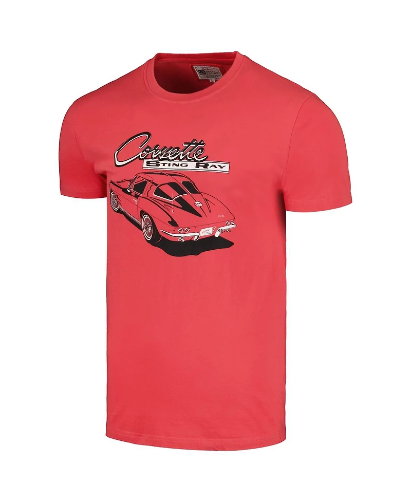 American Needle Men's Red Corvette Brass Tacks T-Shirt