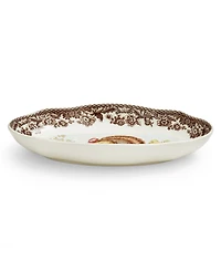 Spode Woodland Turkey Pickle Dish, Set of 2
