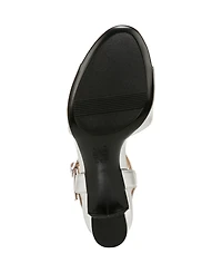 Naturalizer Bristol-Ornament Ankle Strap Block Heel Sandals