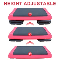 Streamdale Adjustable Workout Stepper with 4 Risers