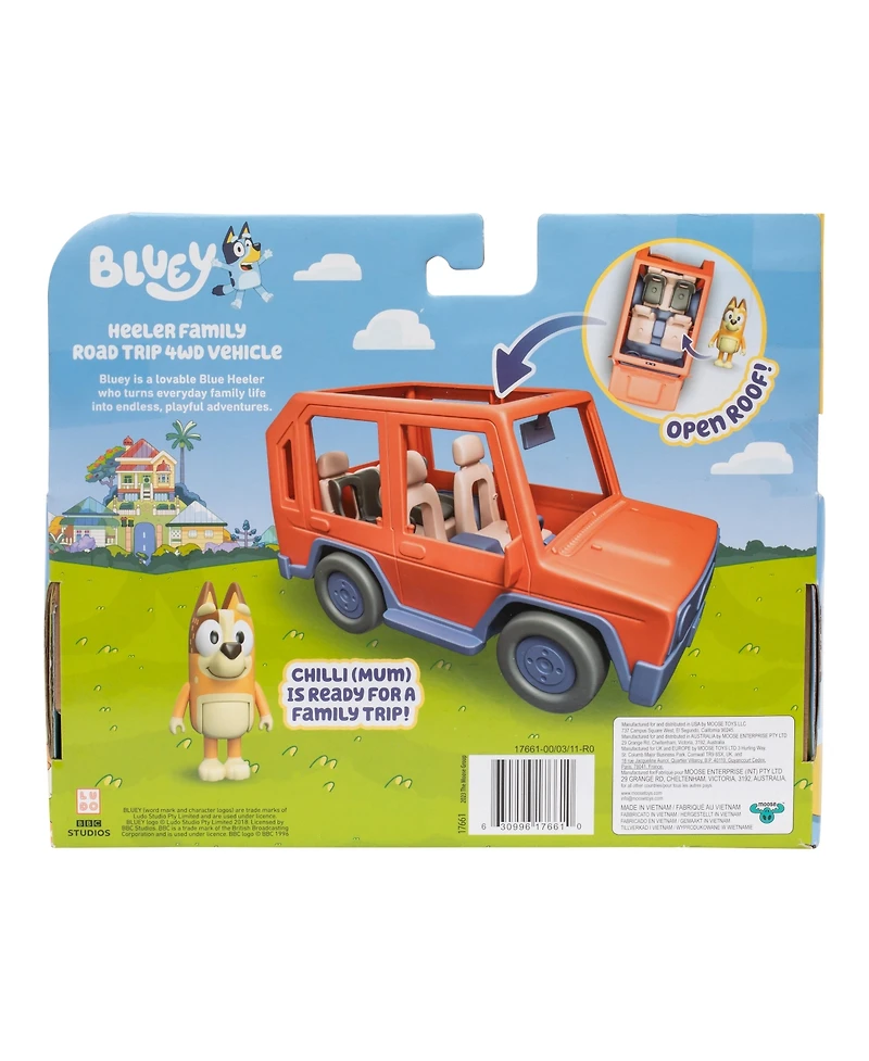 Bluey S11 Heeler Family Road Trip 4WD Vehicle