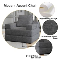 Streamdale Convertible Single Sofa Bed for Living Spaces