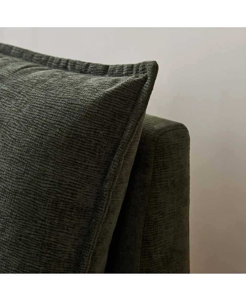Streamdale Armless Upholstered Accent Chair with Adjustable Backrest