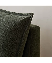 Streamdale Armless Upholstered Accent Chair with Adjustable Backrest
