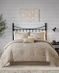 Madison Park Walter Seersucker 7-Pc. Comforter Set