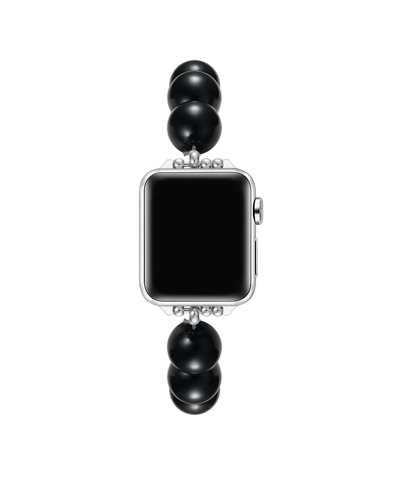 Posh Tech Violet Faux Pearl Band for Apple Watch 44,45,46,49mm