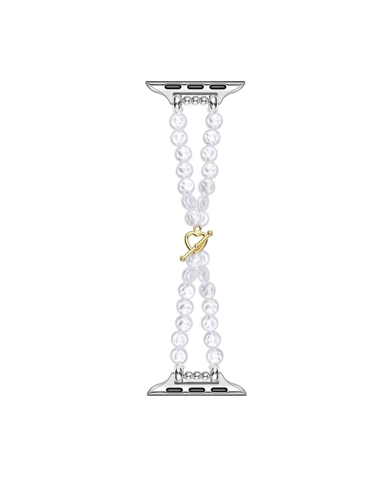 Posh Tech Eloise Faux Pearl Band for Apple Watch 40,41,42mm
