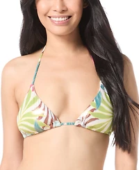 Vince Camuto Women's Printed Triangle Bikini Top