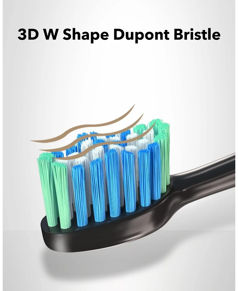 MySmile Electric Toothbrush Replacement Heads, 6 Packs