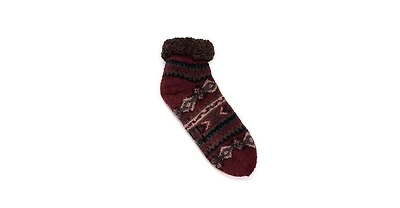 Muk Luks Men's Short Cabin Sock