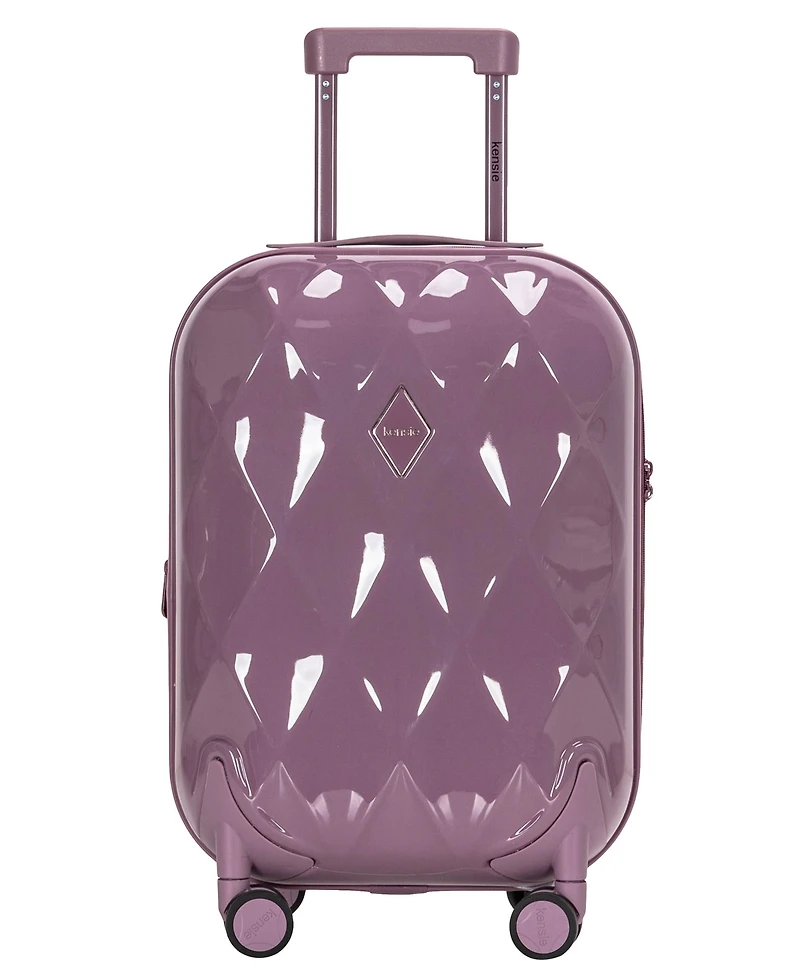 kensie Chic Hardside Luggage Set, 3-Piece