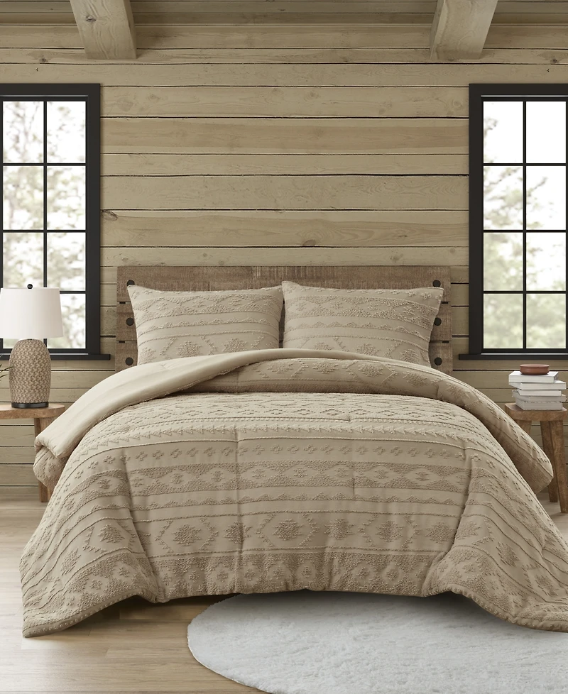 Woolrich Breckenridge Chenille Oversized 3-pc. Comforter Set