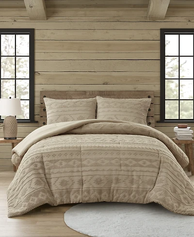 Woolrich Breckenridge Chenille Oversized 3-pc. Comforter Set