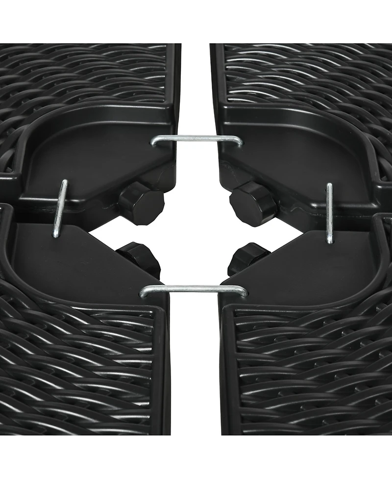 Hdpe Patio Umbrella Base Weights (Round)