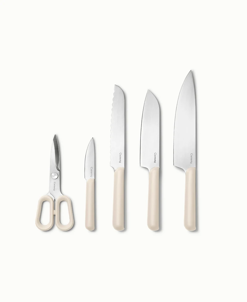 Caraway Stainless Steel 5 Piece Knife Set