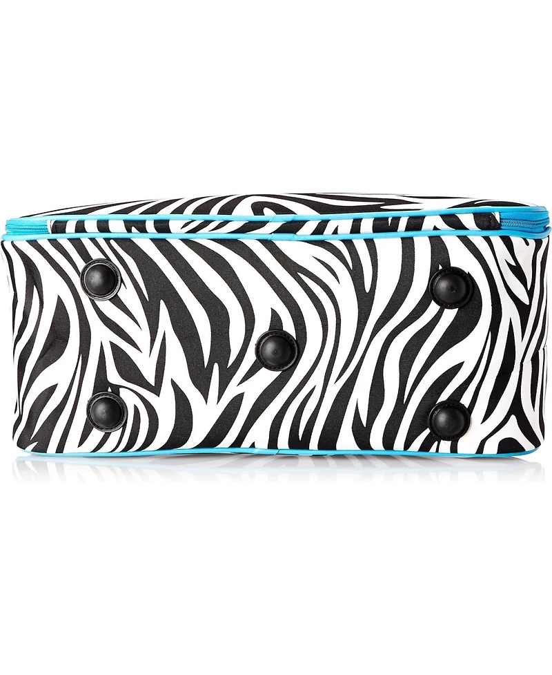 World Traveler Zebra 21-inch Carry-On Shoulder Duffel Bag