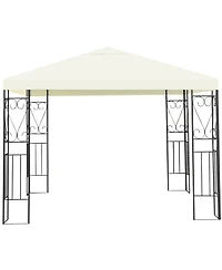 Skonyon 10 x 10 Feet Patio Gazebo Canopy Tent Garden Shelter