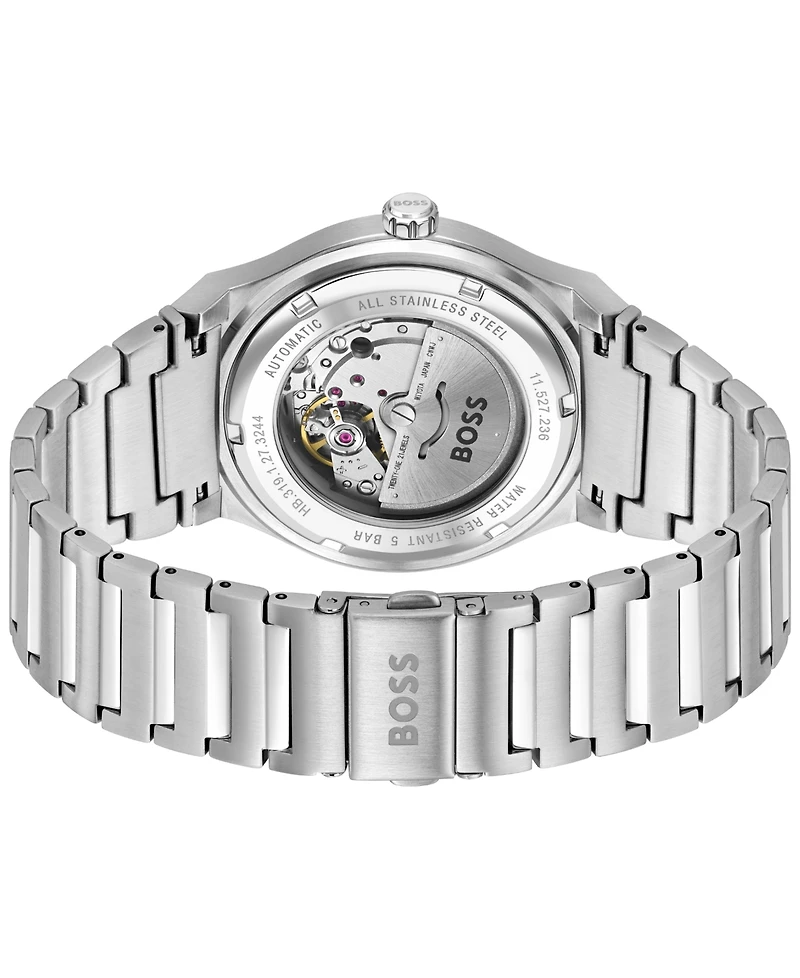 Hugo Boss Men's Candor Auto Mech-Automatic Stainless Steel Watch 41mm