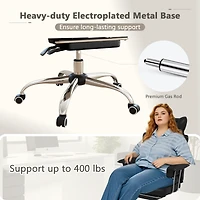 Office Desk Chair Big and Tall Executive with Footrest Lumbar Support