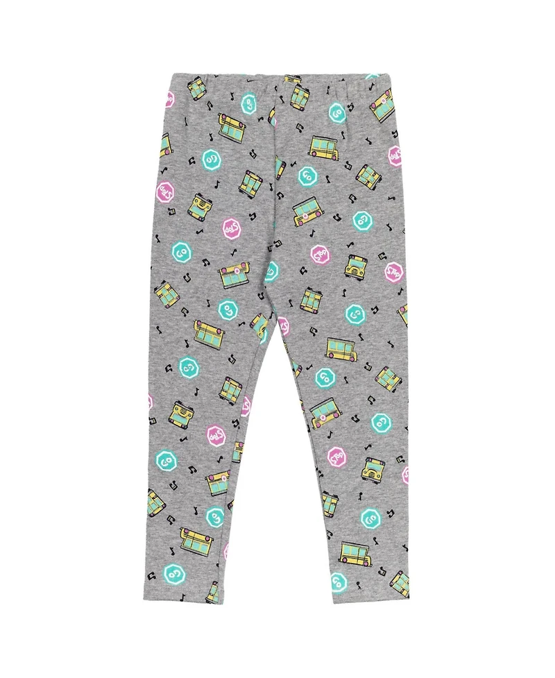 CoComelon Baby Girls Jj T-Shirt Leggings and Scrunchie 3 Piece Outfit Set to