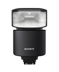 Sony Alpha GN46 Wireless Radio Control External Flash - Hvl-F46RM with 64GB Memory Card and Triple Shoe Bracket bundle