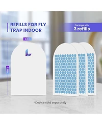 Liba 3 Pack Glue Cards - Insect Trap Refill