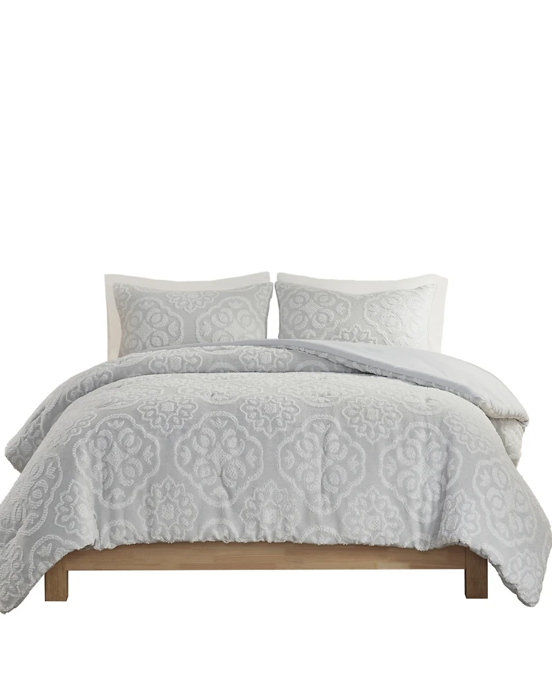 Madison Park Everly Woven Medallion 3-Pc. Comforter Set, King/California King