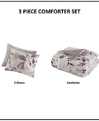 Madison Park Neko 3-Pc. Comforter Set, Full/Queen