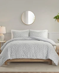 Madison Park Everly Woven Medallion 3-Pc. Comforter Set, King/California King