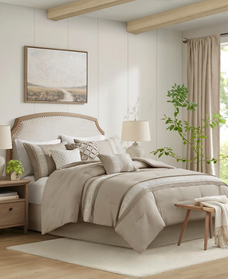 Madison Park Lacey 7-Pc. Comforter Set, Queen