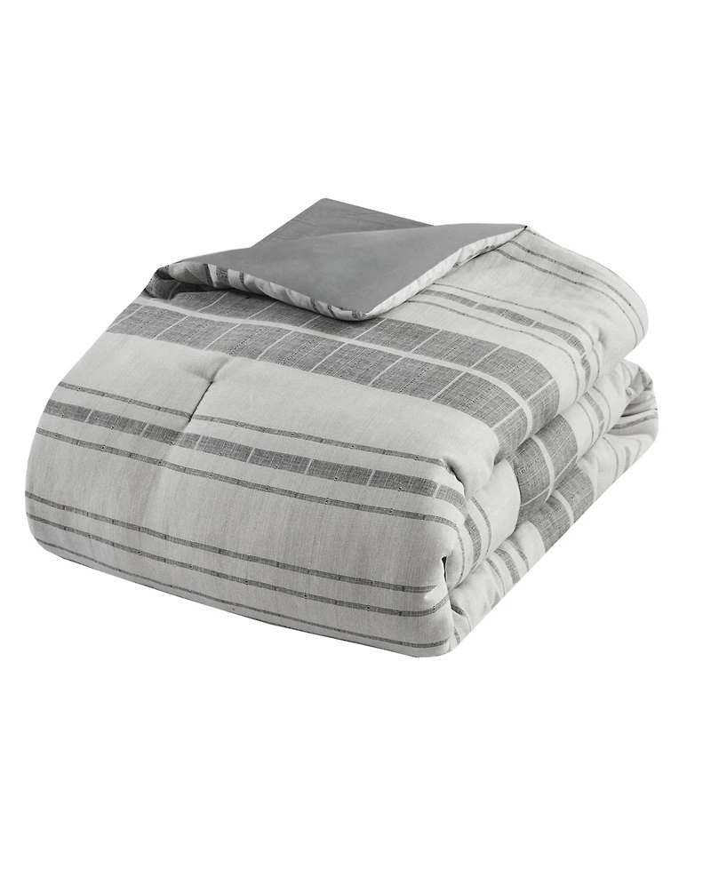 Madison Park Rhodes Stripe 4-Pc. Comforter Set, King/California King