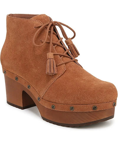 Dr. Scholl's Women's Original Chic Lace-Up Platform Booties