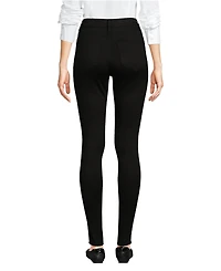 Lands' End Petite High Rise Stretch Denim Skinny Jeans
