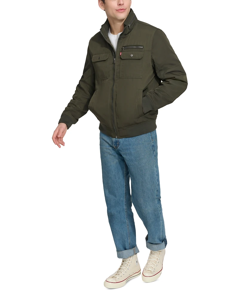 Levi's Men's Twill Stand-Collar Jacket