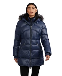 Pajar Women's Ares Fixed Hood Puffer with Bib