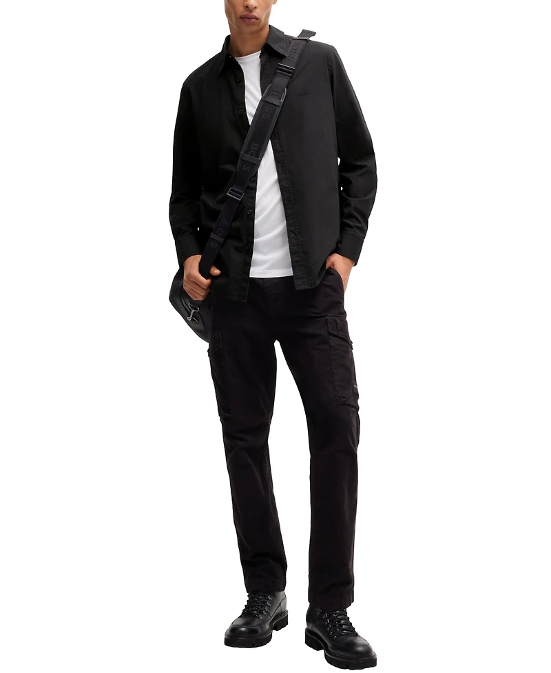 Boss by Hugo Men's Poplin Regular-Fit Shirt