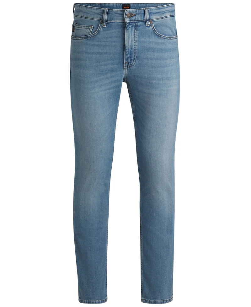 Boss by Hugo Men's Delaware Slim-Fit Bright-Blue Jeans