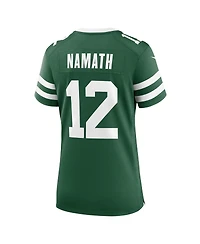 Nike Women's Joe Namath Legacy Green New York Jets Retired Player Game Jersey